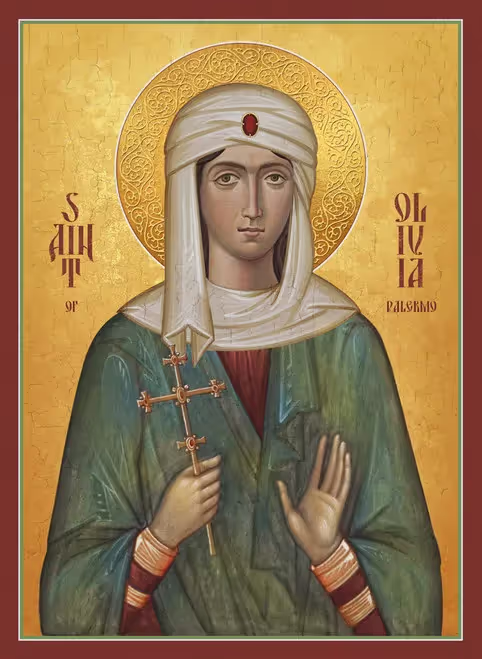 Icon of Saint Olivia of Palermo