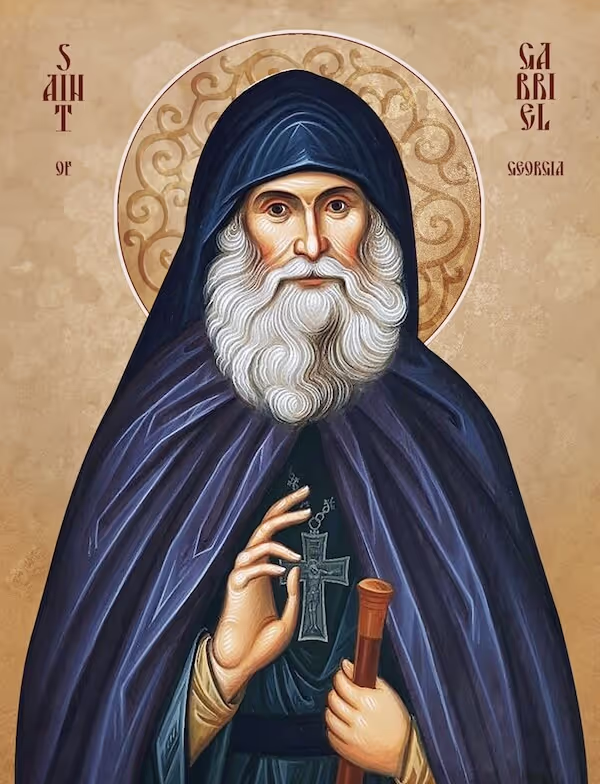 Icon of Saint Gabriel Urgebadze