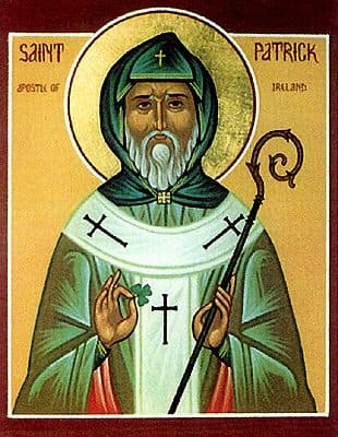 Icon of Saint Patrick of Ireland