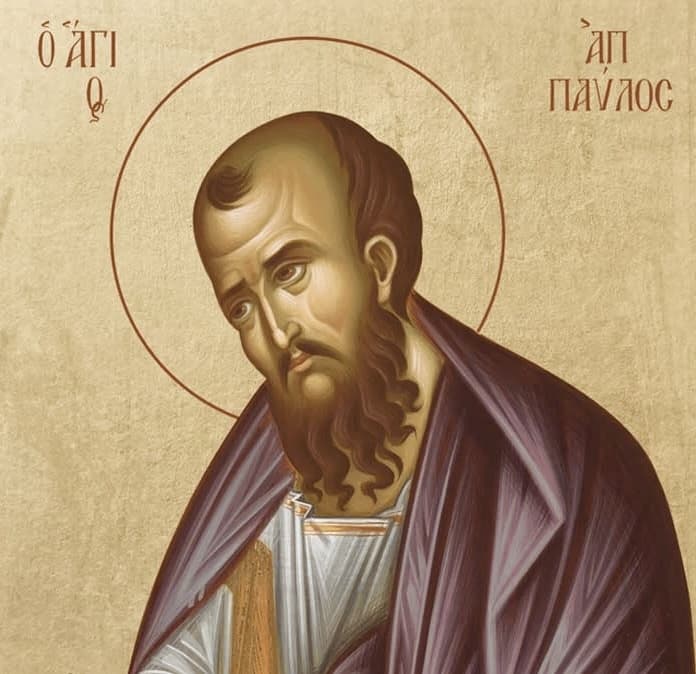 Icon of Saint Apostle Paul the Apostle to the Gentiles
