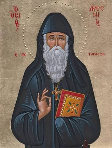 Icon of Saint Archimandrite Arsenius Papacioc of Romania
