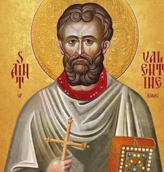 Icon of Saint Valentine the Presbyter of Rome