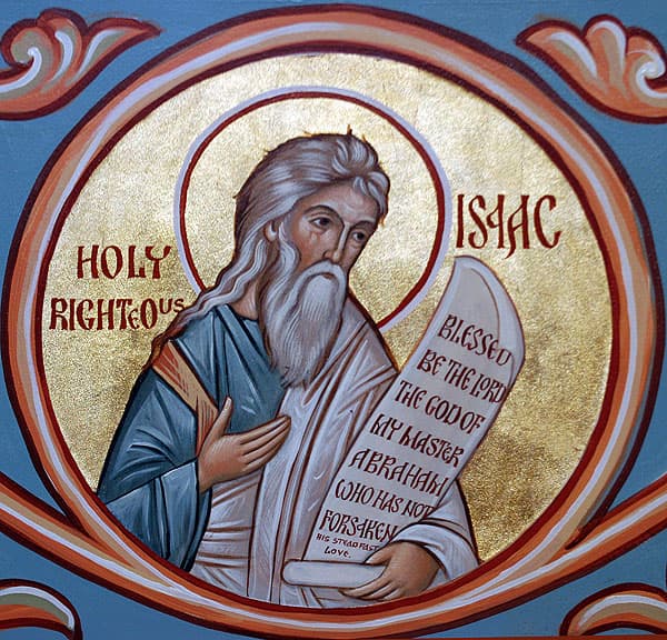 Icon of Saint Holy Forefather Isaac